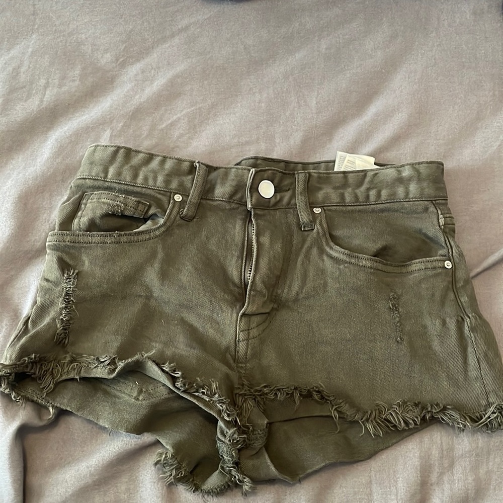 Army Green H&M shorts